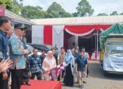 Pelepasan Logistik, KPU Tanggamus Berharap Berjalan Lancar tanpa Hambatan