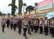 Polres Tanggamus Geser Personel Pengamanan TPS Pilkada 2024