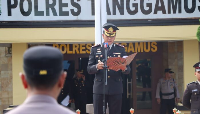 Polres Tanggamus Gelar Upacara Hari Bela Negara ke-76 Tahun 2024