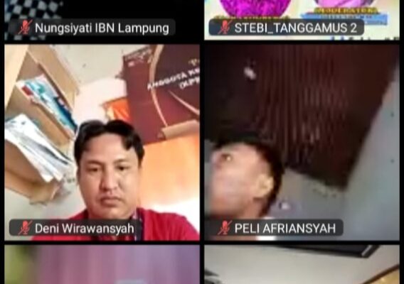 STEBI Tanggamus, Menggelar Seminar Zoom Terbuka, dalam Rangka Meningkatkan Kualitas Mahasiswa